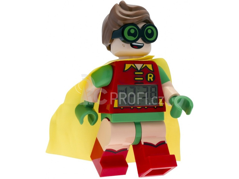LEGO hodiny s budíkem - Batman Movie Robin