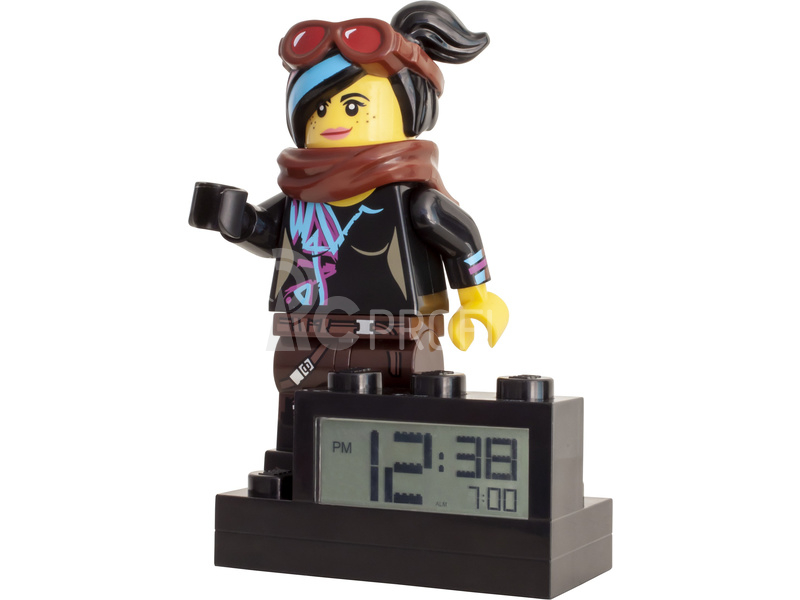LEGO hodiny s budíkem - LEGO Movie 2 Wyldstyle