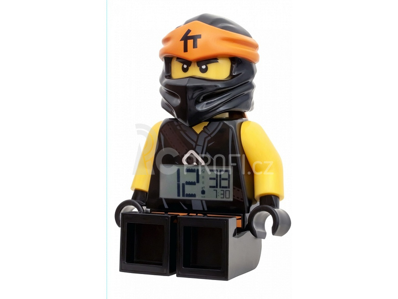 LEGO hodiny s budíkem Ninjago Cole