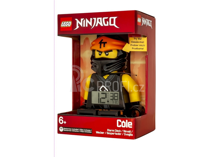 LEGO hodiny s budíkem Ninjago Cole