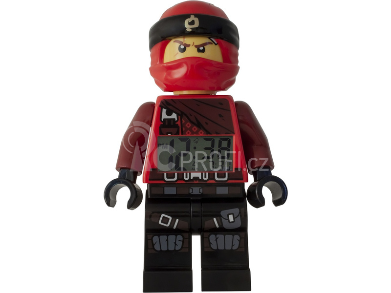 LEGO hodiny s budíkem - Ninjago Kai