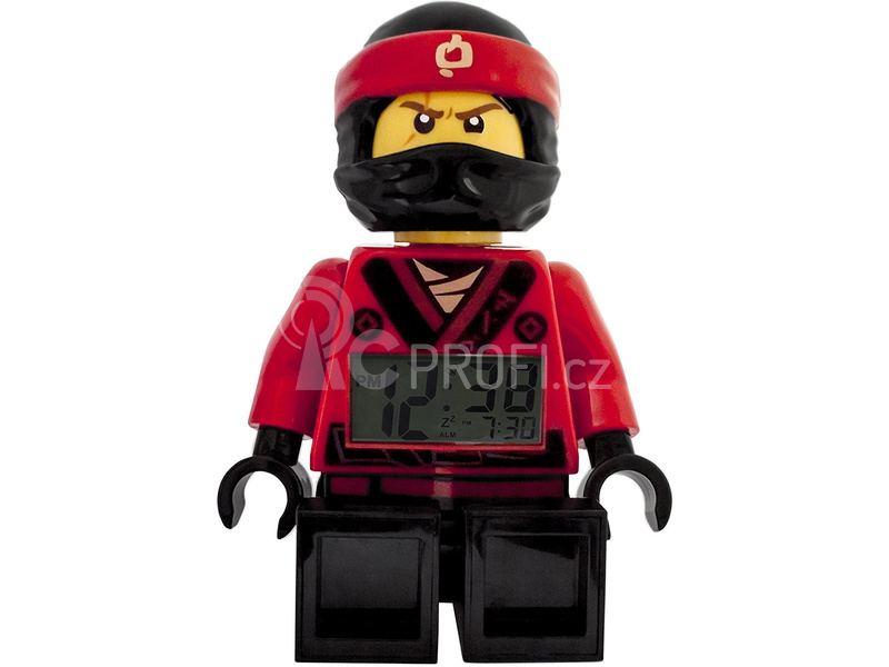 LEGO hodiny s budíkem - Ninjago Kai