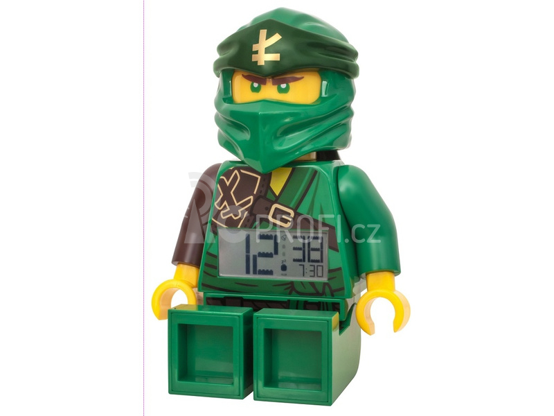 LEGO hodiny s budíkem Ninjago Lloyd