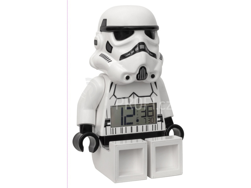 LEGO hodiny s budíkem Star Wars Stormtrooper