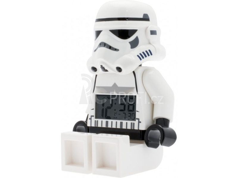 LEGO hodiny s budíkem - Star Wars Stormtrooper