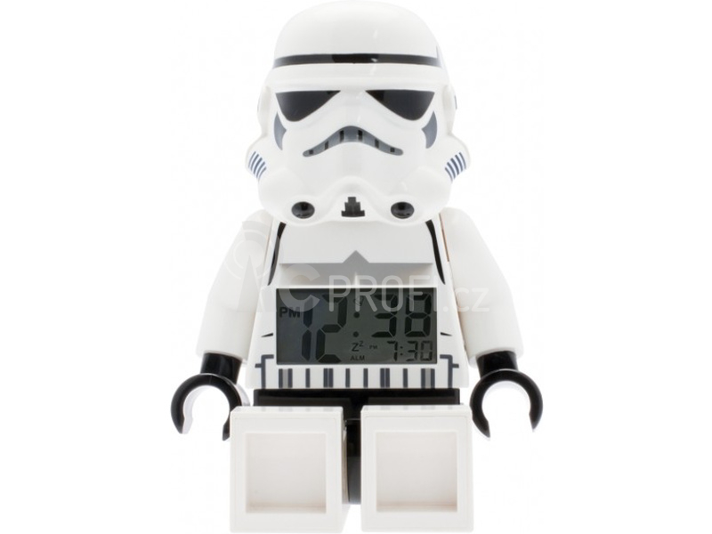 LEGO hodiny s budíkem - Star Wars Stormtrooper