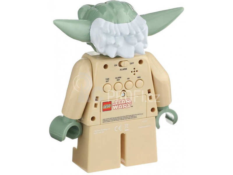 LEGO hodiny s budíkem Star Wars Yoda