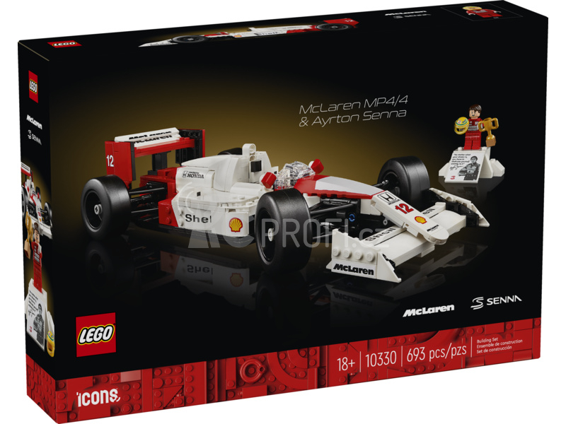 LEGO Icons - McLaren MP4/4 a Ayrton Senna