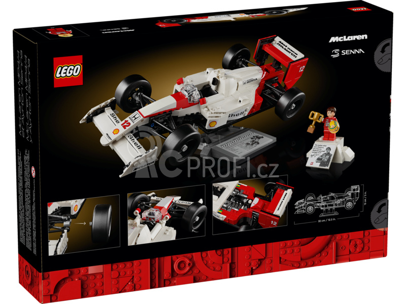 LEGO Icons - McLaren MP4/4 a Ayrton Senna