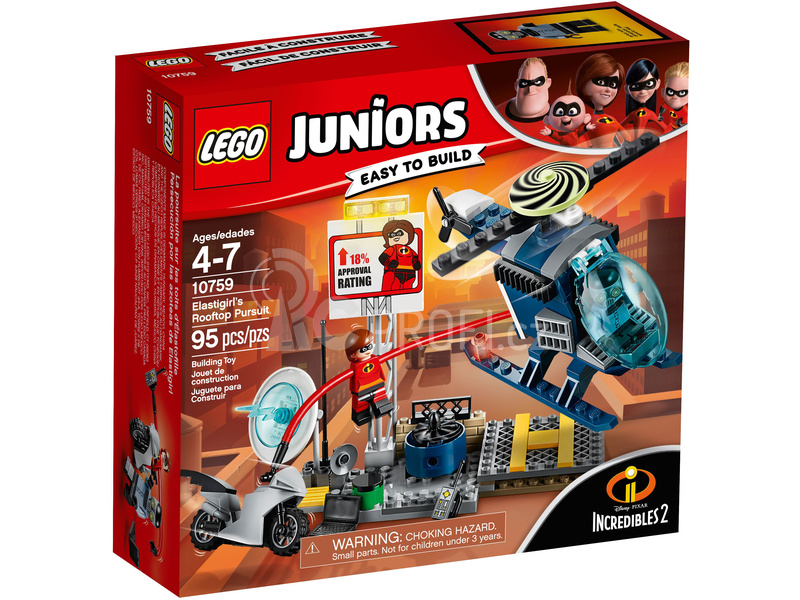 LEGO Juniors - Elastižena: pronásledování na střeše