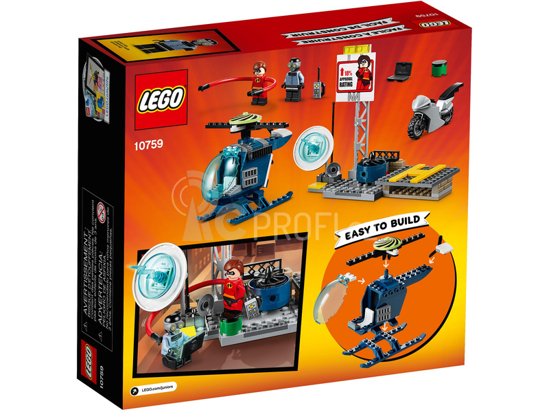 LEGO Juniors - Elastižena: pronásledování na střeše