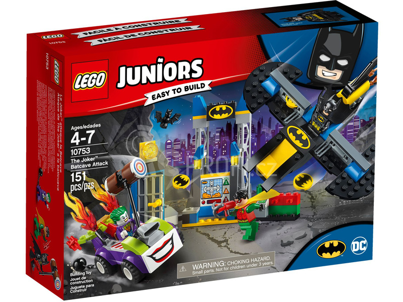 LEGO Juniors - Joker útočí na Batcave
