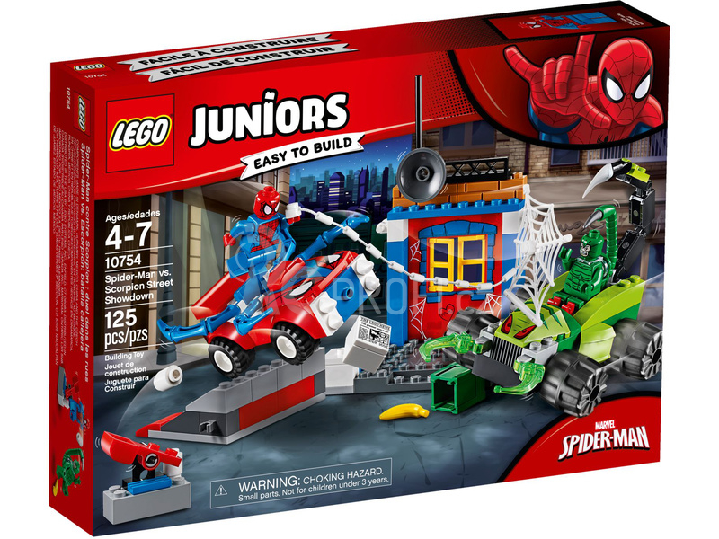 LEGO Juniors - Spider-Man vs. Scorpion - Souboj na silnici