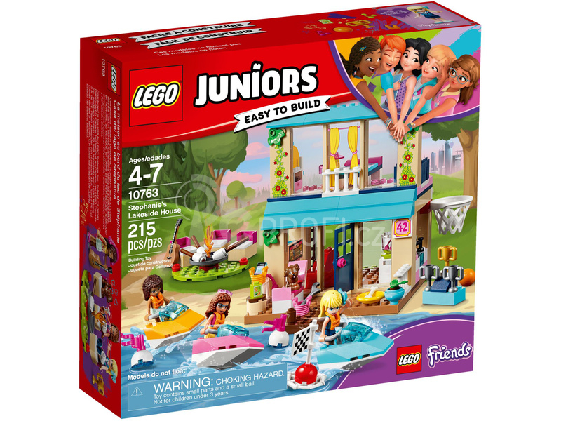 LEGO Juniors - Stephanie a její dům u jezera