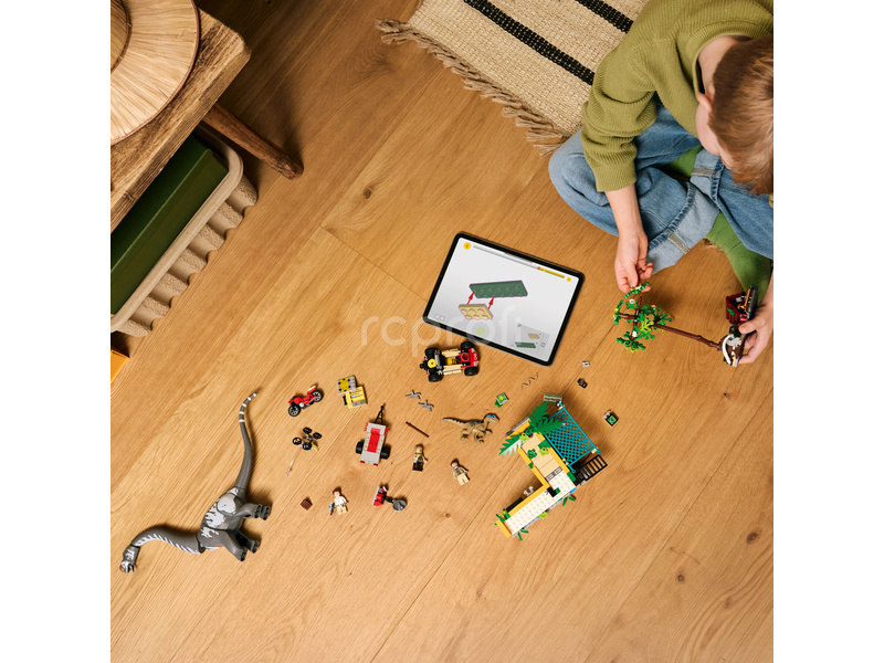 LEGO Jurassic World - Mise na sledování raptora a titanosaura