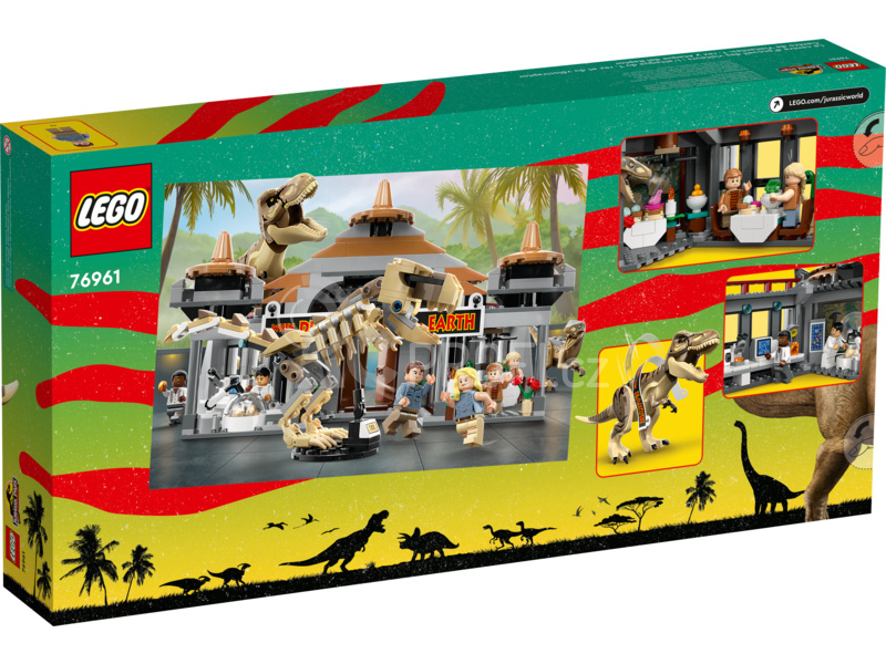 LEGO Jurassic World - Návštěvnické centrum: útok T-rexe a raptora