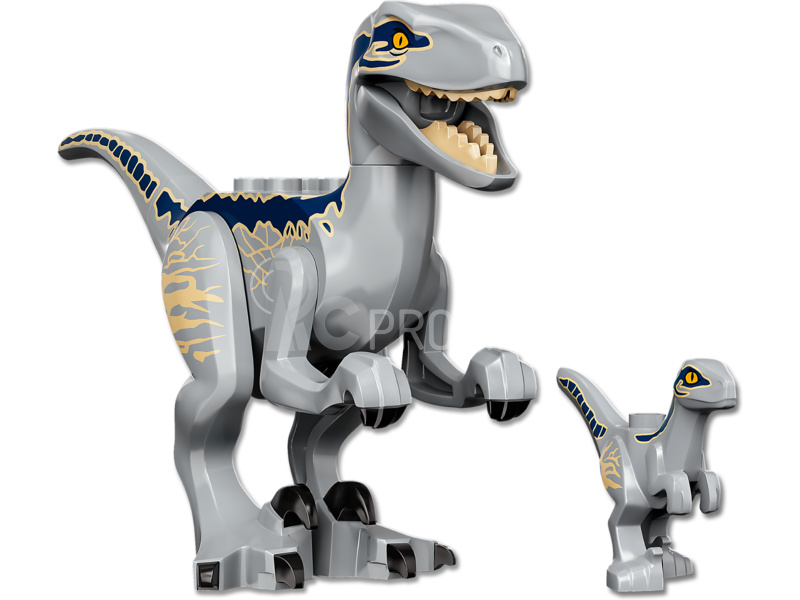 LEGO Jurassic World - Odchyt velociraptorů Blue a Bety