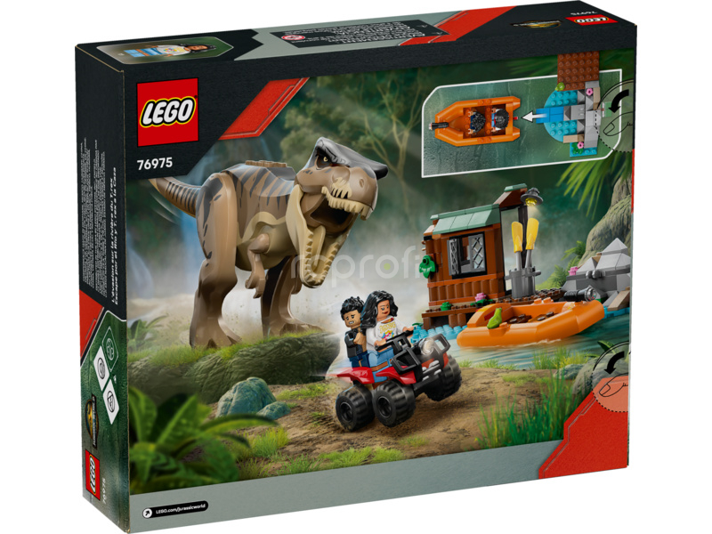 LEGO Jurassic World - T-rex a útěk po řece