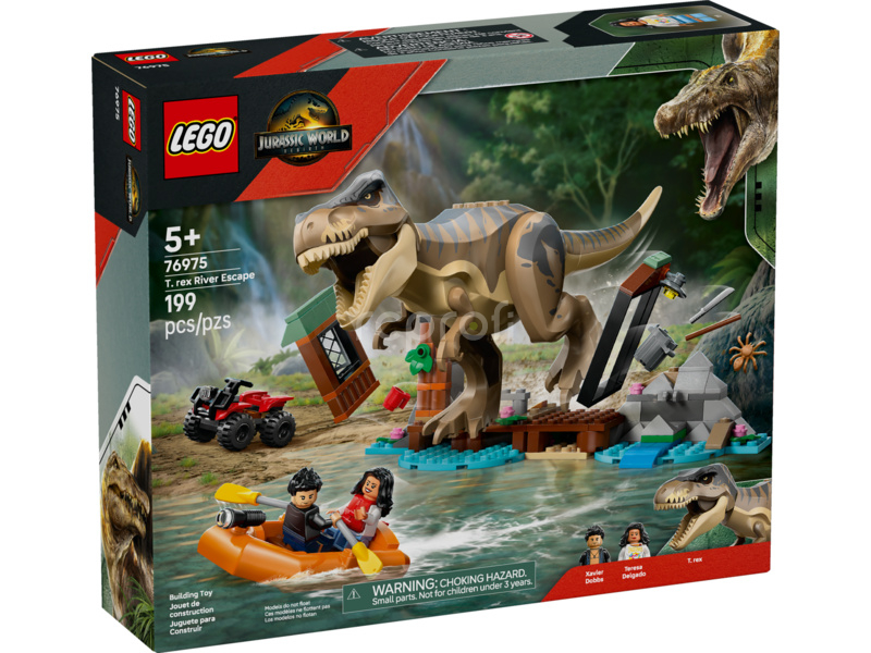 LEGO Jurassic World - T-rex a útěk po řece