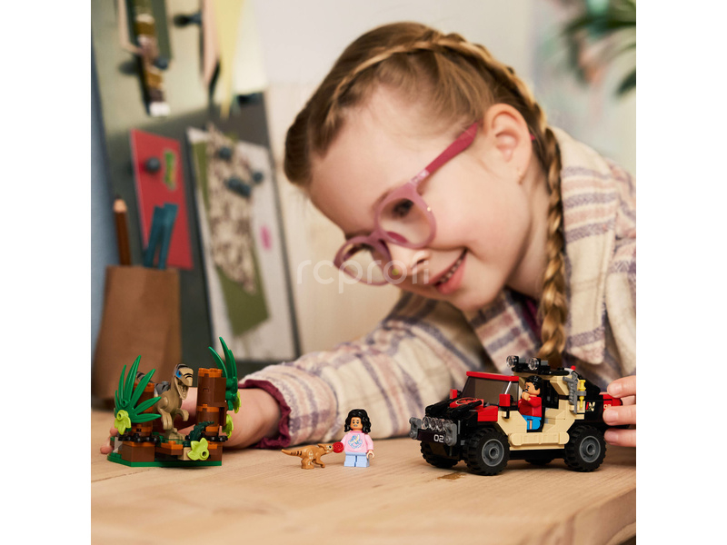LEGO Jurassic World - Únik před raptorem v terénním autě
