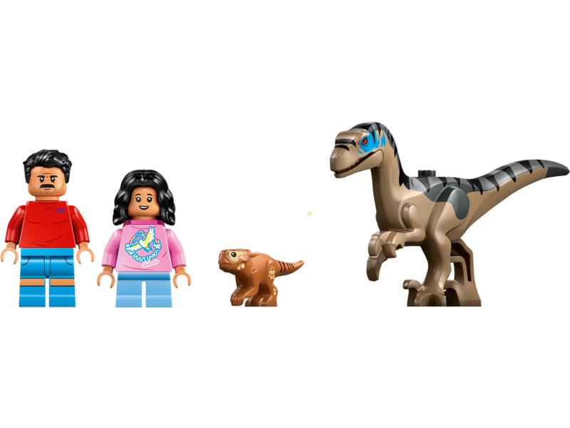 LEGO Jurassic World - Únik před raptorem v terénním autě