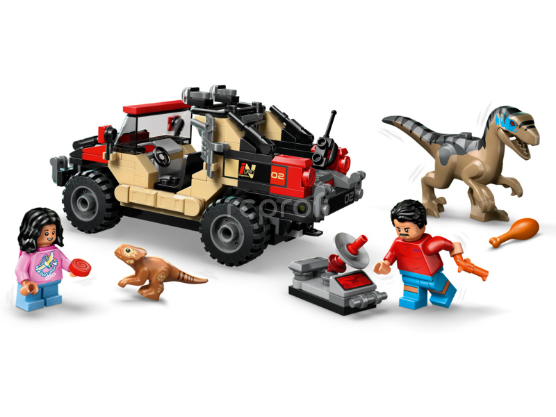 LEGO Jurassic World - Únik před raptorem v terénním autě