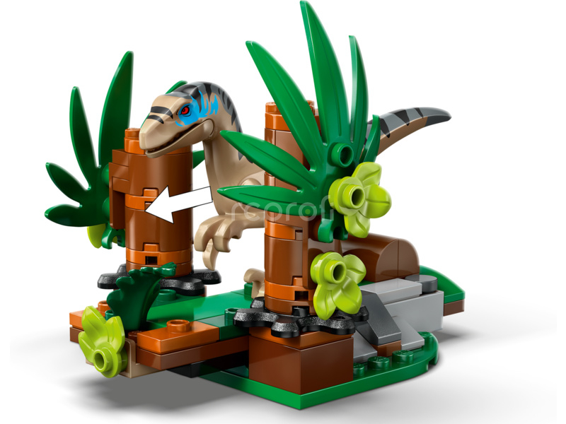 LEGO Jurassic World - Únik před raptorem v terénním autě