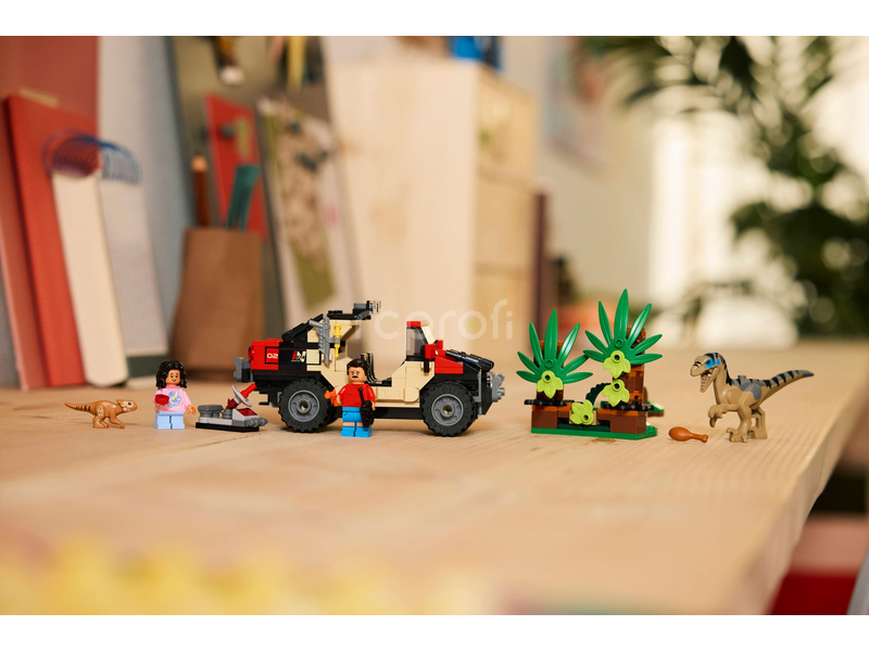 LEGO Jurassic World - Únik před raptorem v terénním autě