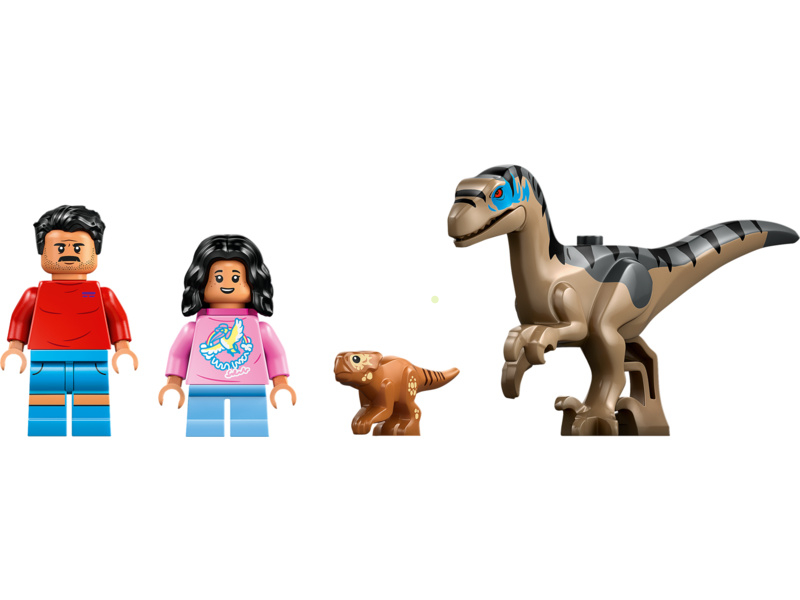 LEGO Jurassic World - Únik před raptorem v terénním autě