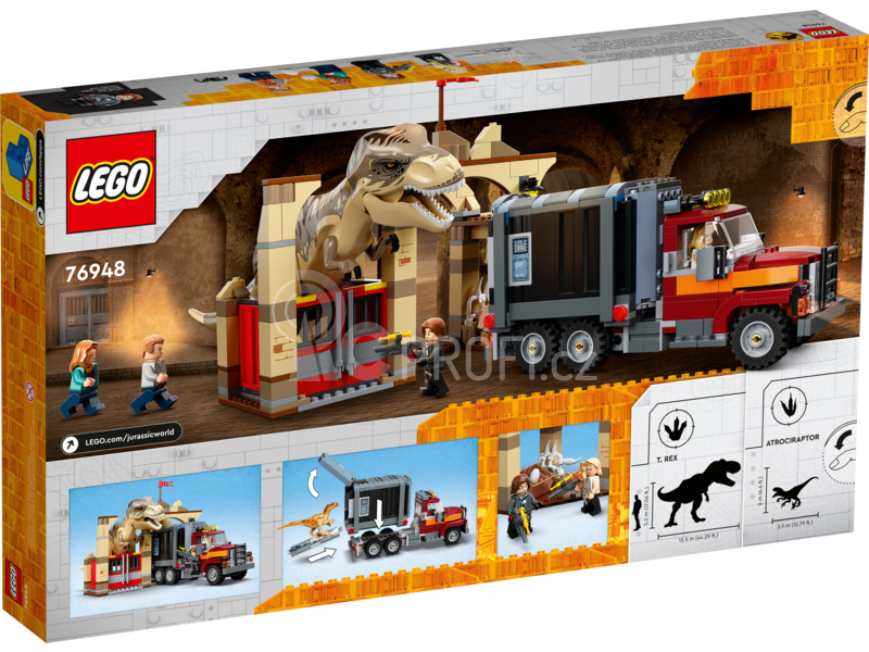LEGO Jurassic World - Útěk T-rexe a atrociraptora