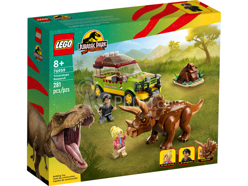 LEGO Jurassic World - Zkoumání triceratopse