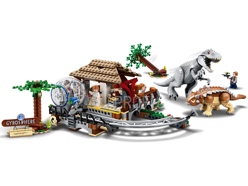 LEGO Jurský Park - Indominus rex vs. ankylosaurus