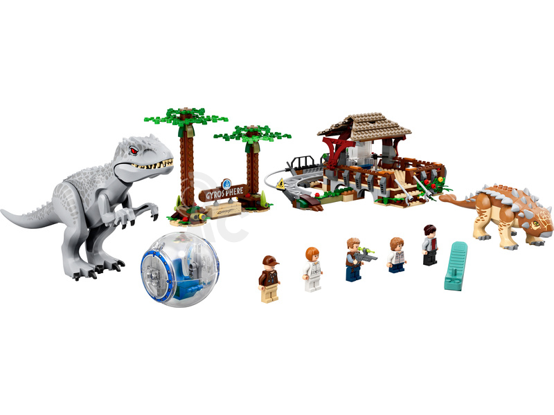 LEGO Jurský Park - Indominus rex vs. ankylosaurus