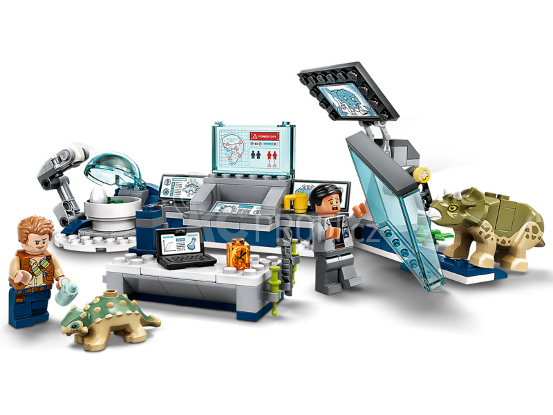 LEGO Jurský Park - Laboratoř Dr. Wu: Útěk dinosauřích mláďat