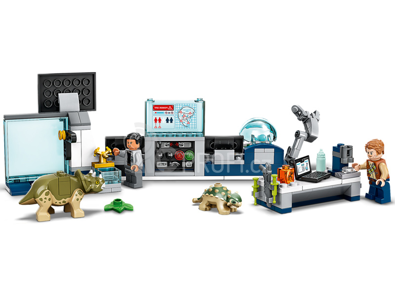 LEGO Jurský Park - Laboratoř Dr. Wu: Útěk dinosauřích mláďat