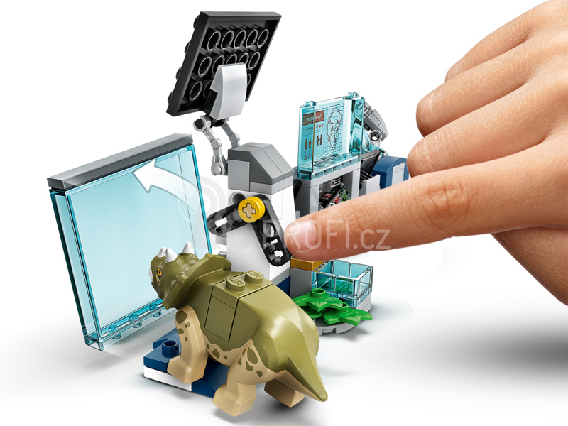 LEGO Jurský Park - Laboratoř Dr. Wu: Útěk dinosauřích mláďat