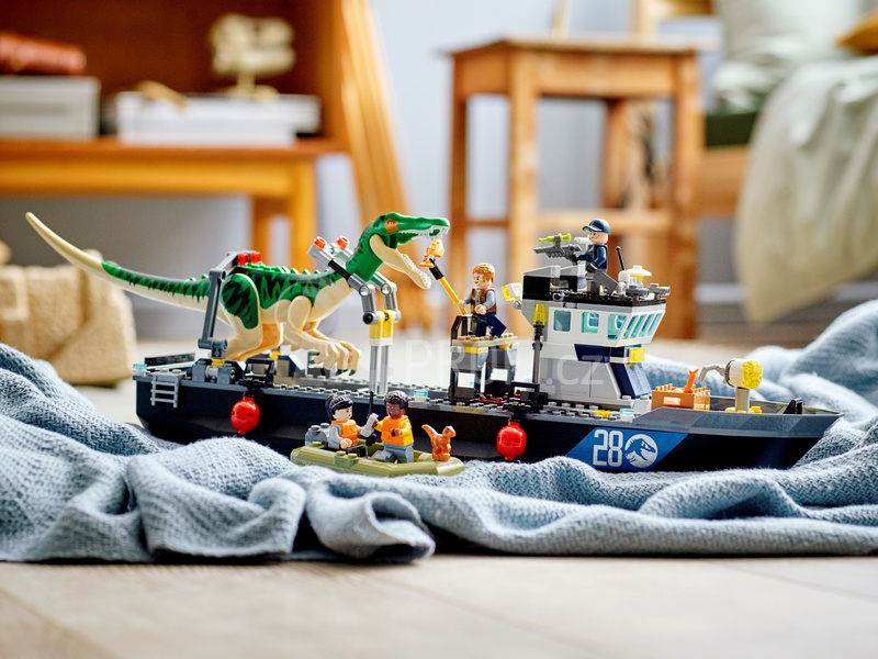 LEGO Jurský Park - Útěk baryonyxe z lodě