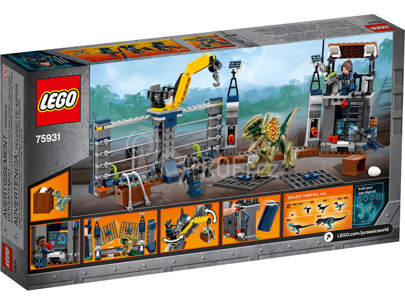 LEGO Jurský Park - Útok Dilophosaura na hlídku