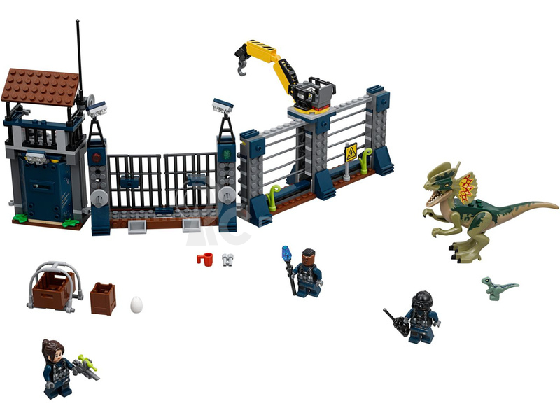 LEGO Jurský Park - Útok Dilophosaura na hlídku