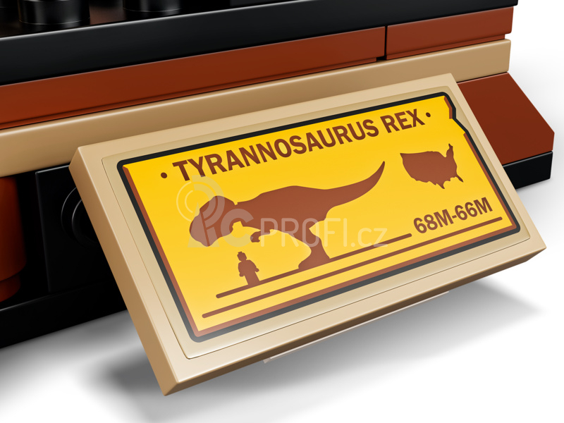 LEGO Jurský Park - Výstava fosílií T-rexe
