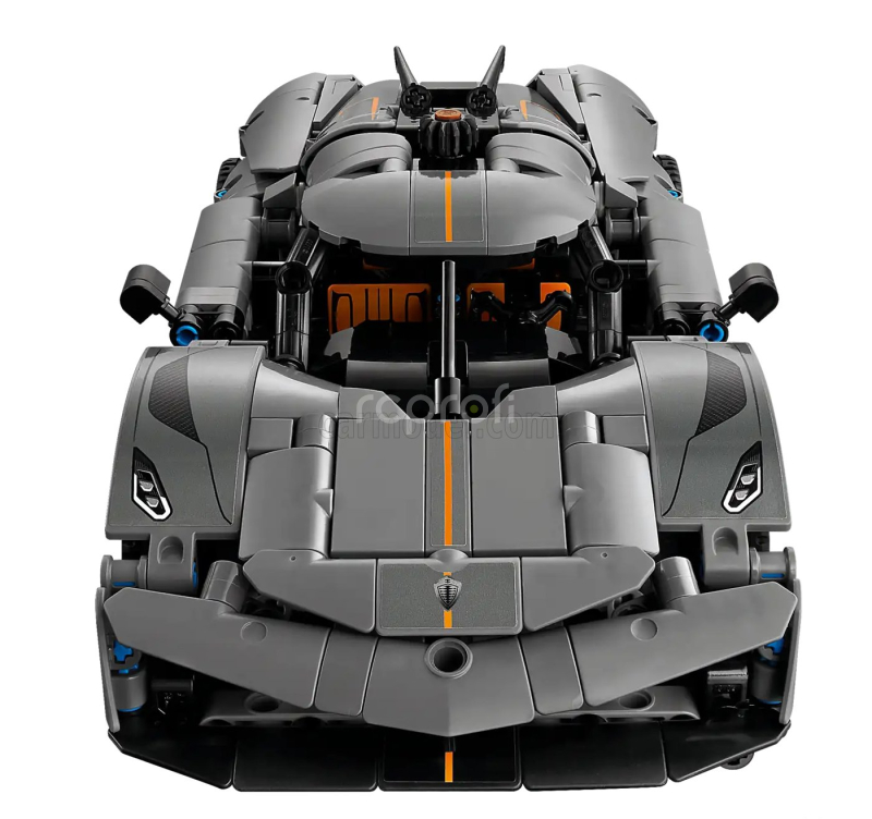 Lego Koenigsegg Lego Technic - Jesko 5.0 V8 Absolut 2022 1:16 Grey