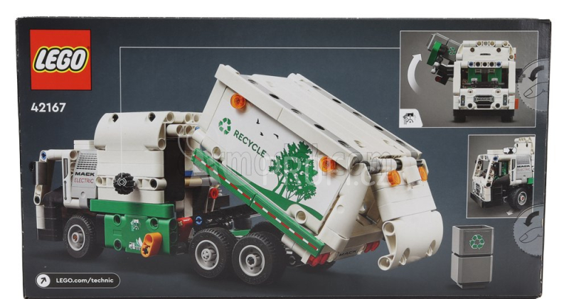 Lego Mack Lego Technic - Lr Electric Popelářské auto