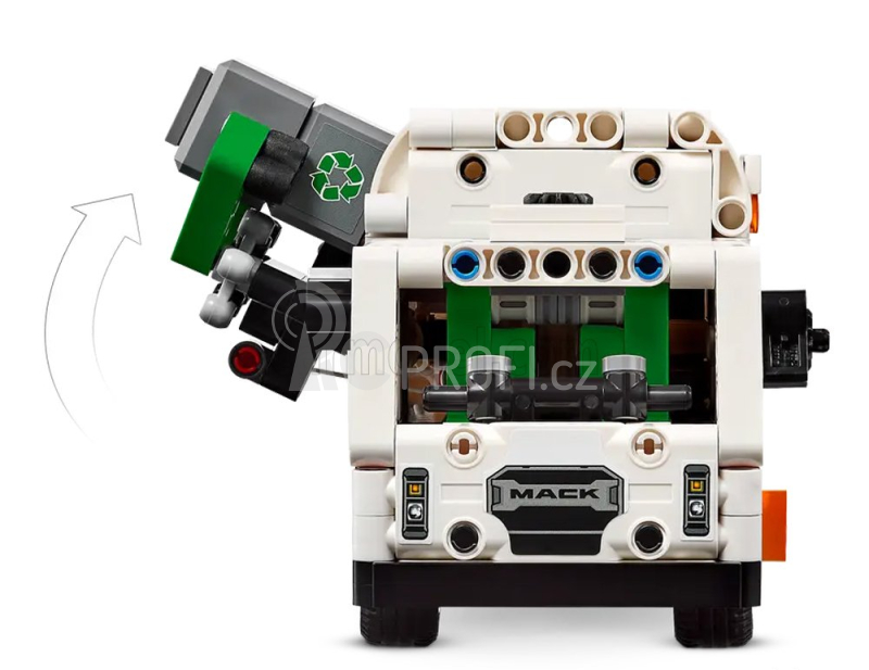 Lego Mack Lego Technic - Lr Electric Popelářské auto