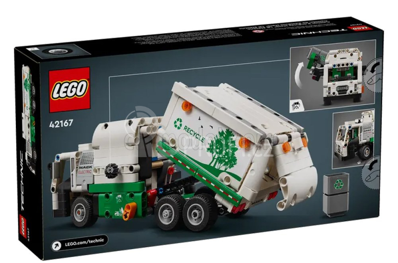 Lego Mack Lego Technic - Lr Electric Popelářské auto