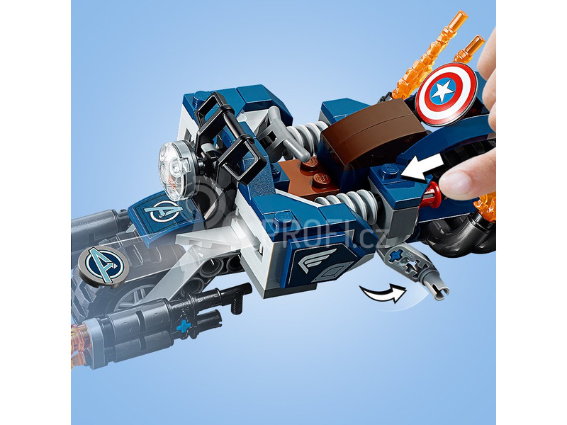 LEGO Marvel Avengers - Captain America útok Outriderů