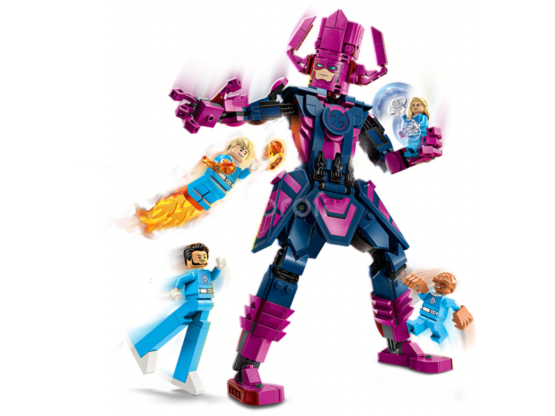 LEGO Marvel - Fantastická čtyřka vs. Sestavitelná