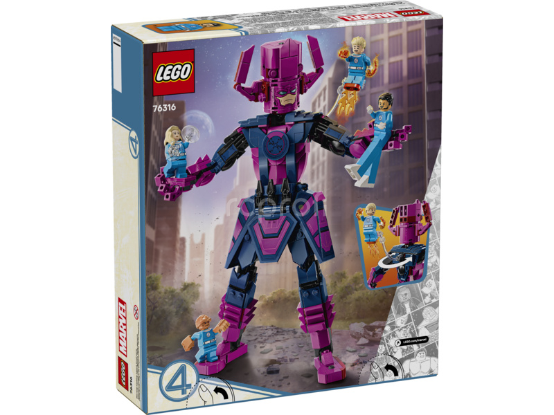 LEGO Marvel - Fantastická čtyřka vs. Sestavitelná
