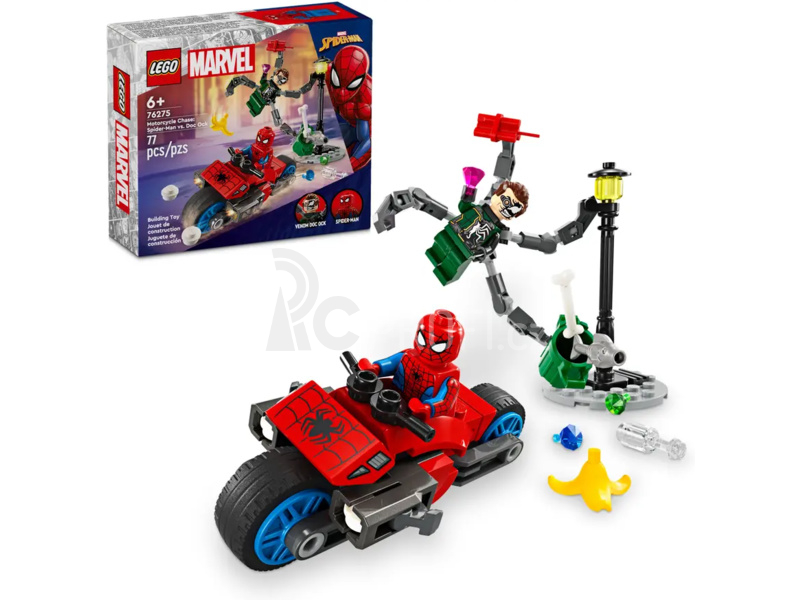 LEGO Marvel - Honička na motorce: Spider-Man vs. Doc Ock