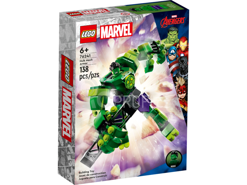 LEGO Marvel - Hulk v robotickém brnění