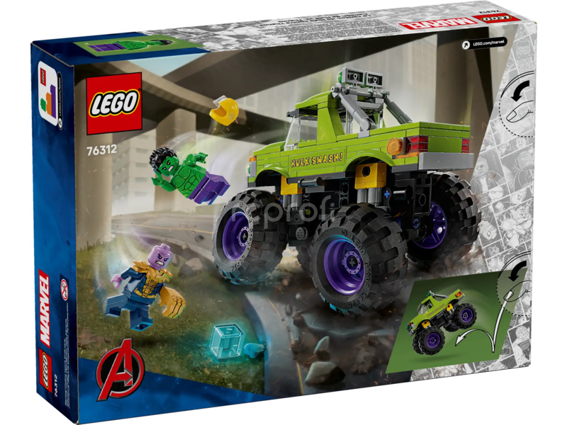 LEGO Marvel - Hulkův truck vs. Thanos